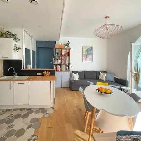Hermitage 3p Terrace Parking Sea 1min *